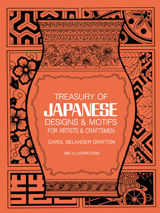 Cover image for Treasury of Japanese Designs and Motifs for Artists and Craftsmen